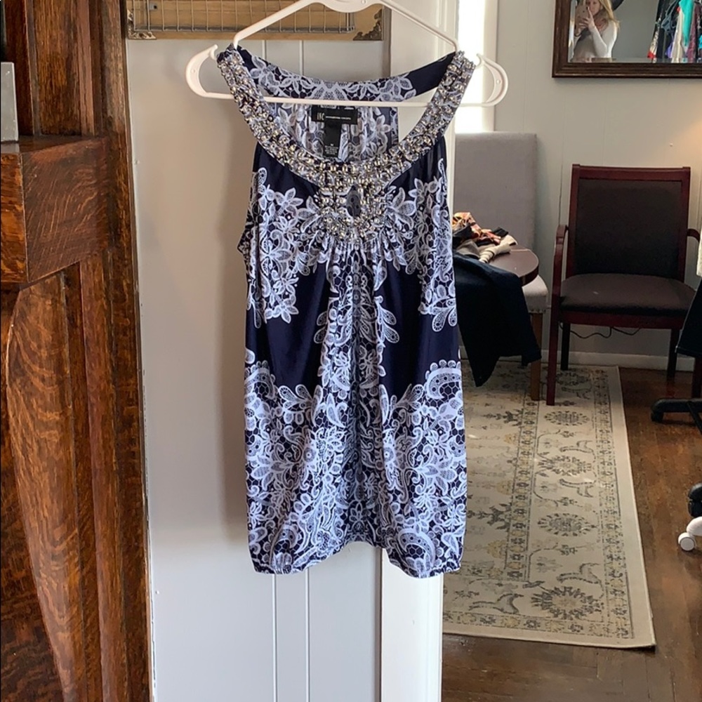 INC Sleeveless blouse